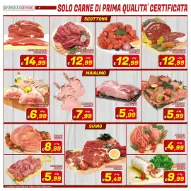 Volantino Idromarket Pagina 8: Bistecche collo di suino €5,49, Bollito rotolo di scottona €12,99