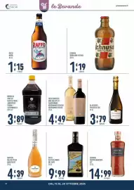 Volantino Gruppo Pascar Pagina 10: Caffo Vecchio Amaro del Capo €9,99, Segnana grappa barricata €14,99
