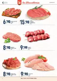 Volantino Gruppo Pascar Pagina 4: Petto di pollo a fette €9,90, Fettine sceltissime di bovino adulto €5,90