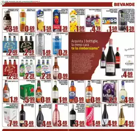 Volantino Sacoph Pagina 17: Peroni Nastro Azzurro €2,29, Peroni Nastro Azzurro Zero Birra BTG €2,29