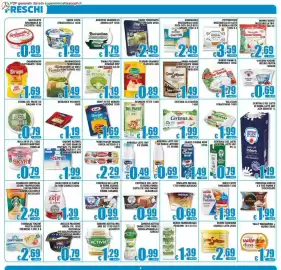 Volantino Sacoph Pagina 4: Actimel €1,99, Bergader piccante €1,19