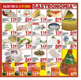 Volantino Iper Triscount Pagina 13: Longo Tomino del Boscaiolo €1,19, Santa Maria ricottina di pecora l'etto €0,89