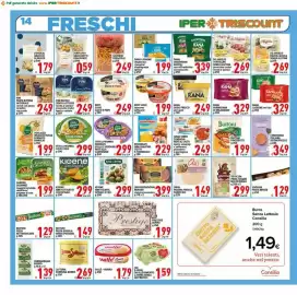 Volantino Iper Triscount Pagina 14: Viva la mamma cous cous €2,99, Gran Terre Teneroni Riso al Salto €2,49