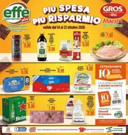 Volantino Supermercati EffePiù Pagina 1: Spuma di Sciampagna Lavatrice Bianco Puro €2,99