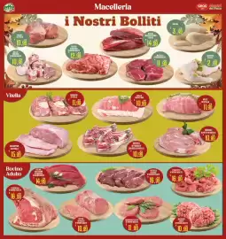 Volantino Supermercati EffePiù Pagina 2: Fettine di girello di bovino adulto €16,99, Straccetti di bovino adulto €16,99