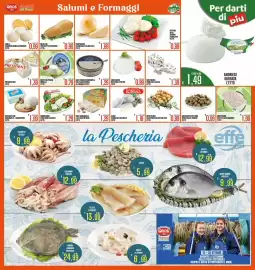 Volantino Supermercati EffePiù Pagina 5: Santi Gorgonzola D.O.P. Quattro Rose €1,29, Ricotta di pecora Marella €0,79