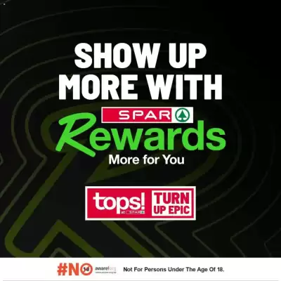 Spar Tops (valid until 8-11)