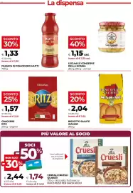 Volantino Unicoop Pagina 11: Crackers Ritz original €1,57, Biscotto salute Wamar €2,04
