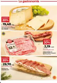 Volantino Unicoop Pagina 6: Finocchiona IGP Buono come al banco €2,19, Vecchio Cacio di Pienza Val d'Orcia €19,40