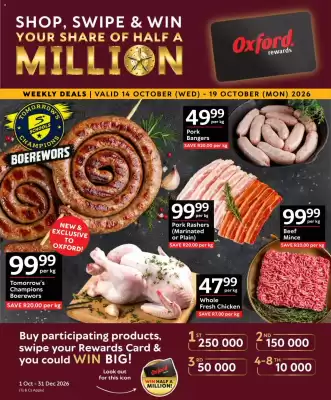 Oxford Freshmarket (valid until 19-10)