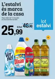 Folleto BonpreuEsclat Página 1: Dixan Total 4+1