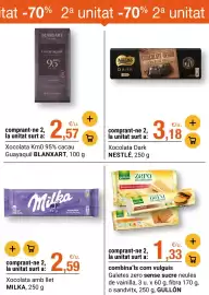 Folleto BonpreuEsclat Página 25: Blanxart xocolata km0 95% cacau guayaquil €2,57