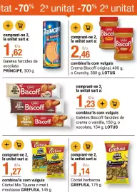 Folleto BonpreuEsclat Página 27: Grefusa còctel mix tijuana o mel i mostassa €1,27, Grefusa còctel barbacoa €1,14