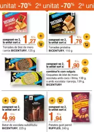 Folleto BonpreuEsclat Página 28: Ruffles patates gust pernil €1,94, Bicentury batido substitutiu sabor chocolate €4,99