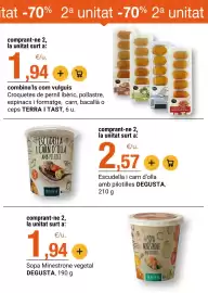 Folleto BonpreuEsclat Página 35: Degüsta sopa minestrone vegetal €1,94
