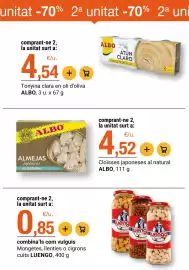 Folleto BonpreuEsclat Página 36: Luengo mongetes llenties cigrons €0,85, Albo cloïsses japoneses al natural €4,52