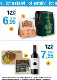 Folleto BonpreuEsclat Página 5: Flor d'Escueya Viejo €6,95, Terra calida negre 2022 €7,95