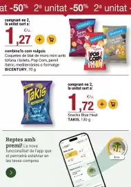 Folleto BonpreuEsclat Página 62: Bonpreu Esclat Omple el castell de salat €17,15, Takis Snacks Blue Heat €1,72