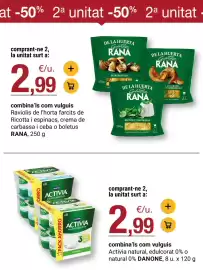 Folleto BonpreuEsclat Página 66: Activia salud digestiva €2,99