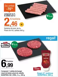 Folleto BonpreuEsclat Página 75: Salsitxa de porc de la Plana de Vic €2,46