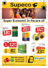 Catalog Supeco săptămâna 42 Pagină 1: Maggi bază de mâncare cu gust de găină €21,90, Delaco cașcaval €14,99