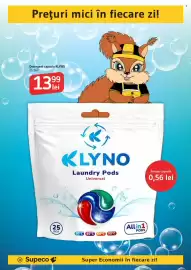 Catalog Supeco săptămâna 42 Pagină 20: Klyno Detergent capsule €13,99