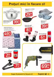 Catalog Supeco săptămâna 42 Pagină 21: Cooking cratiță €39,99, Heinner mașină de găurit cu percuție €69,99