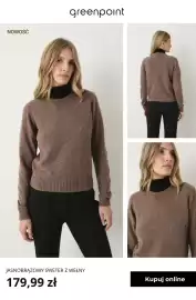 Greenpoint gazetka tydzień 42 Strona 3: Jasnobrązowy sweter z wełny Greenpoint €179,99