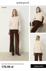 Greenpoint gazetka tydzień 42 Strona 9: Basicowy sweter z dodatkiem wełny Greenpoint €179,99