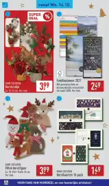 ALDI folder | Non-Food Pagina 4: HOME CREATION Kerststukje ☆ Ca. 22-27 cm. Per stuk. vanaf Wo. 14.10. SUPER DEAL % ф
