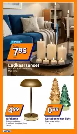 Action folder week 43 Pagina 11: Ledkaarsenset €7,95, Kerstboom met licht €0,99