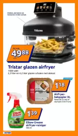 Action folder week 43 Pagina 25: Tristar glazen airfryer €49,88, Airfryer-bakpapier XL €1,18