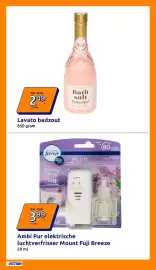 Action folder week 43 Pagina 26: Lavato badzout €2,49, Ambi Pur elektrische luchtverfrisser Mount Fuji Breeze €3,99