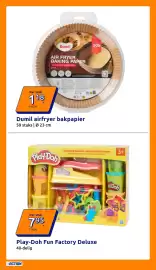 Action folder week 43 Pagina 6: Dumil airfryer bakpapier €1,18, Play-Doh Fun Factory Deluxe €7,95