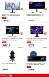 MediaMarkt Prospekt Seite 22: SAMSUNG S70H 27 Zoll UHD 4K Monitor €189,00