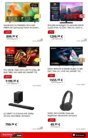MediaMarkt Prospekt Seite 23: SAMSUNG GU75M80H Mini LED M80H 4K Samsung Vision AI Smart €899,00