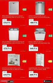 MediaMarkt Prospekt Seite 7: BEKO BDUN16450X Geschirrspüler €379,00, BOSCH SMU4EVS08E Serie 4 Geschirrspüler €499,00