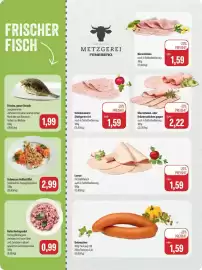 Feneberg Prospekt woche 43 Seite 2: Debrecziner €1,59, Lyoner mit Kalbfleisch €1,59