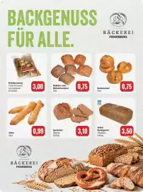 Feneberg Prospekt woche 43 Seite 4: Kürbiskernsemmel €3,00, Kürbiskern- oder Weltmeistersemmel €0,75