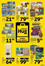 Løvbjerg tilbudsavis uge 42 Side 17: Delicata mandler valnøddekerner cashewnødder €79,99, Kellogg's morgenmad €29,99