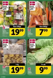 Løvbjerg tilbudsavis uge 42 Side 18: Gestus kartofler €19,99, Danske æbler el. pærer i bakke €19,99