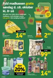Løvbjerg tilbudsavis uge 42 Side 2: 3-stjernet pålæg €9,99, Pølsehorn €99,99