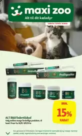 Maxi Zoo tilbudsavis Side 1: B&B fodertilskud