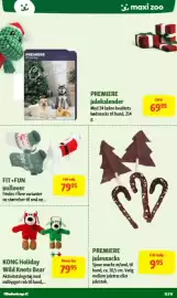 Maxi Zoo tilbudsavis Side 12: Kong Holiday Wild Knots Bear €79,95, Premiere julesnacks €9,95