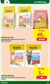 Maxi Zoo tilbudsavis Side 9: MultiFit tørfoder €49,00, MultiFit vådfoder €5,00