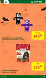 Maxi Zoo tilbudsavis Side 4: Kong Ziggies Enhanced €139,95, KONG Wild Knots Skeleton Bear €149,95