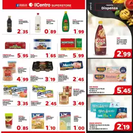 Volantino Il Centro Superstore Pagina 11: Callipo filetti di tonno €4,99, Nostromo tonno e fagioli €2,45