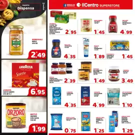 Volantino Il Centro Superstore Pagina 12: Nutkao bicchiere rita bicolore/crema cacao €1,49, Nutella €3,49