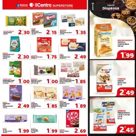 Volantino Il Centro Superstore Pagina 15: Nestlé KitKat Cereali €2,69, Loacker Break 3 Nocciola €1,75