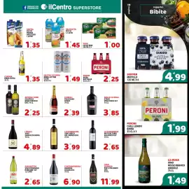 Volantino Il Centro Superstore Pagina 19: Corona birra extra €1,35, Baglio le Mole Syrah €3,85